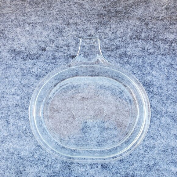 Vintage Corning Pyrex 600-B Clear Glass Pumpkin-Shaped Baking Dish Thanksgiving - Picture 3 of 7